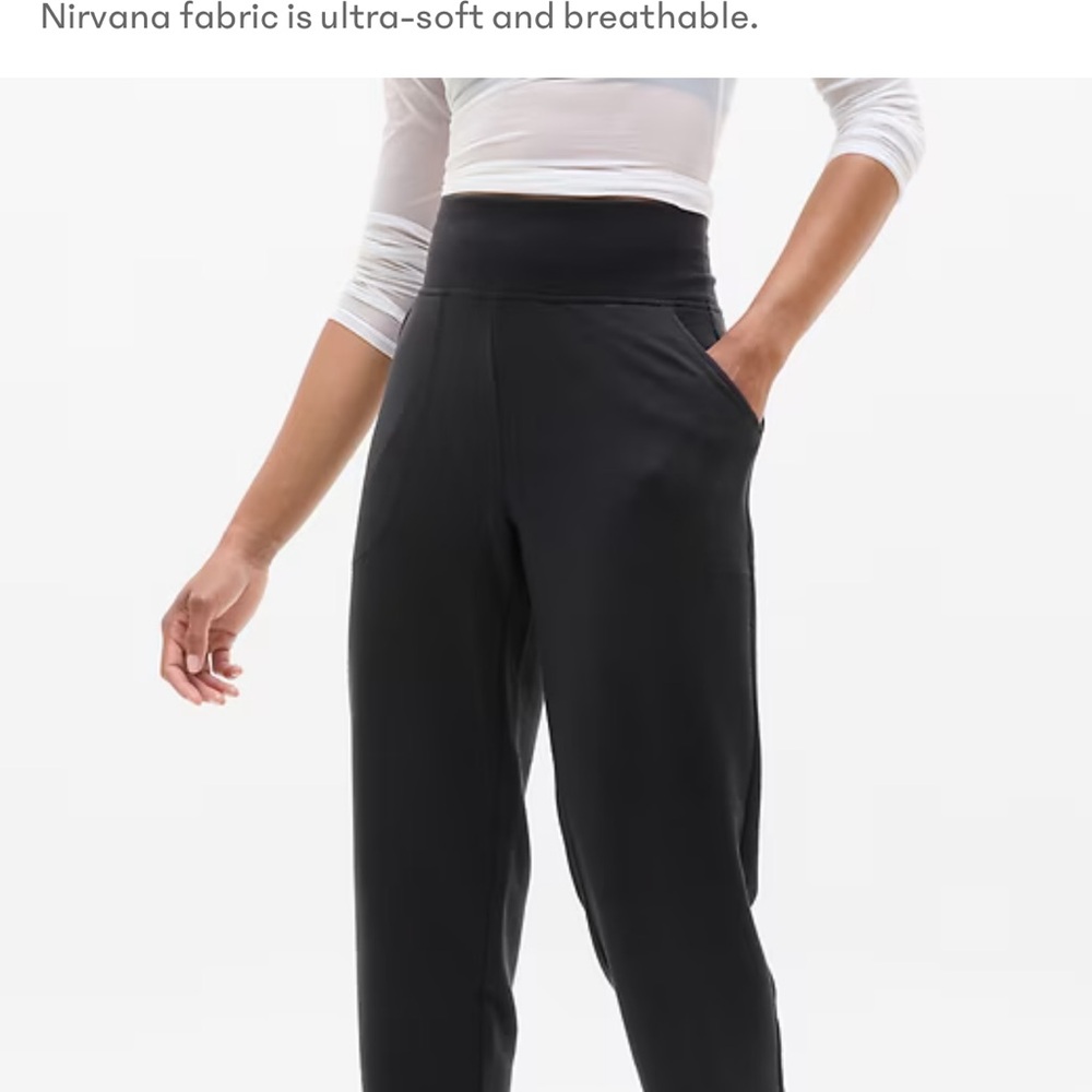 Athleta Black Nirvana Joggers